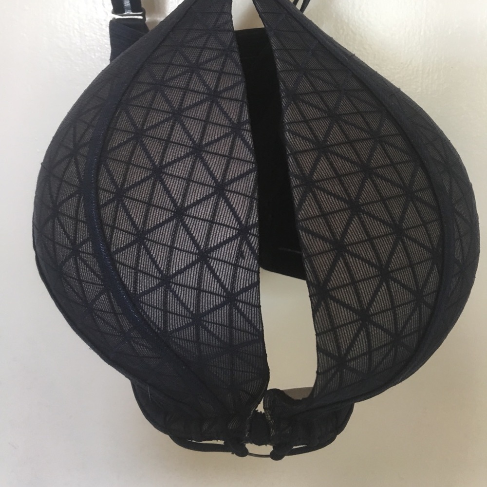 Ashley Graham Blue Bra